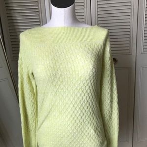 Loft green sweater, great condition